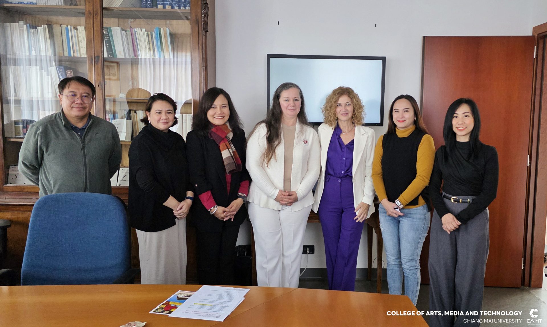 คณาจารย์และบุคลากร CAMT มช. ร่วมกิจกรรม Erasmus Mundus+ Capacity ...
